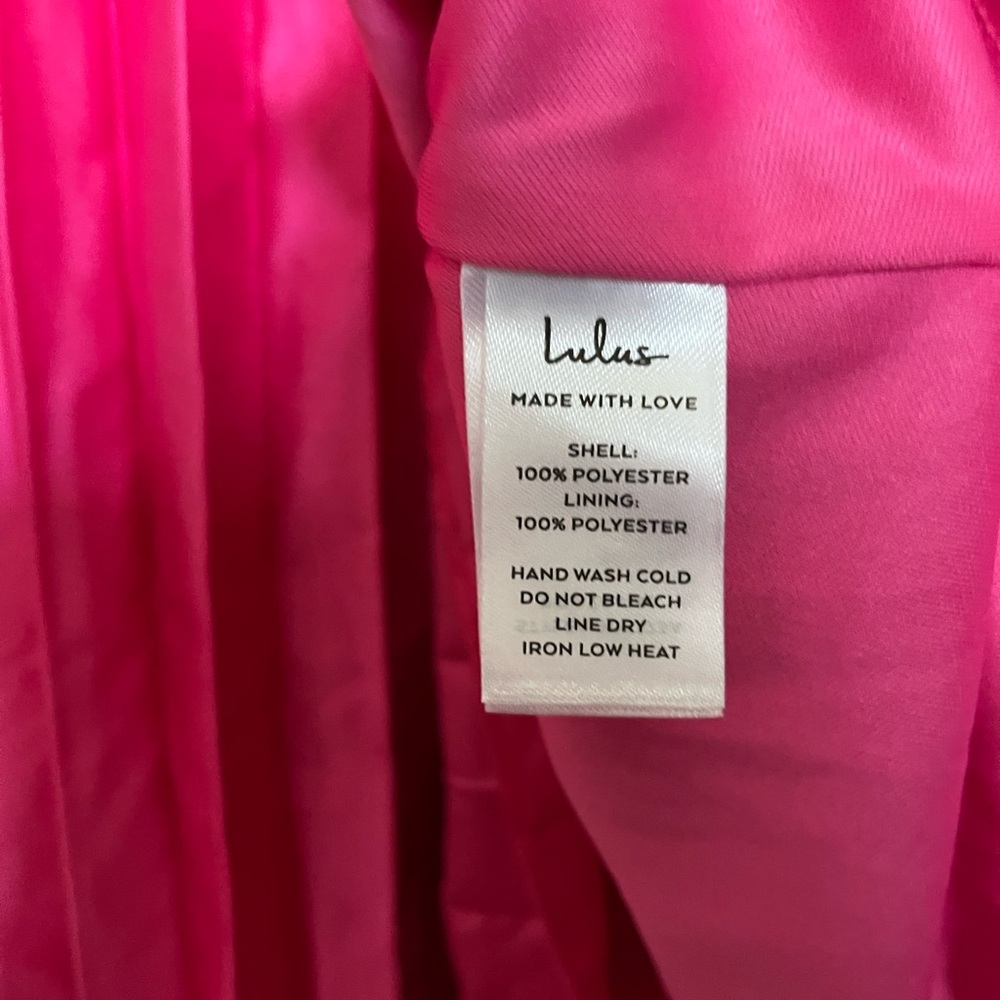 Lulus Dress XL Formal Pink - Picture 9 of 13
